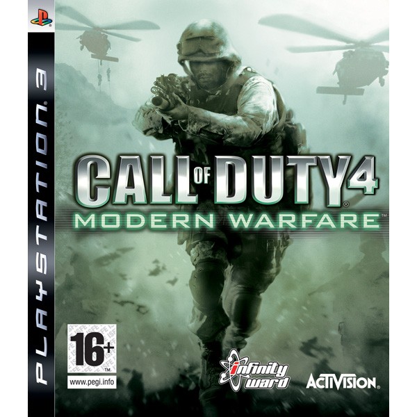 Игра Call of Duty 4: Modern Warfare (PlayStation 3, полностью на английском языке)