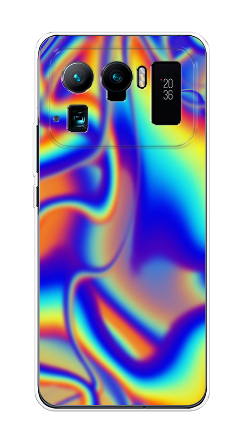 

Чехол на Xiaomi Mi 11 Ultra "Яркая голограмма", Разноцветный, 310450-3