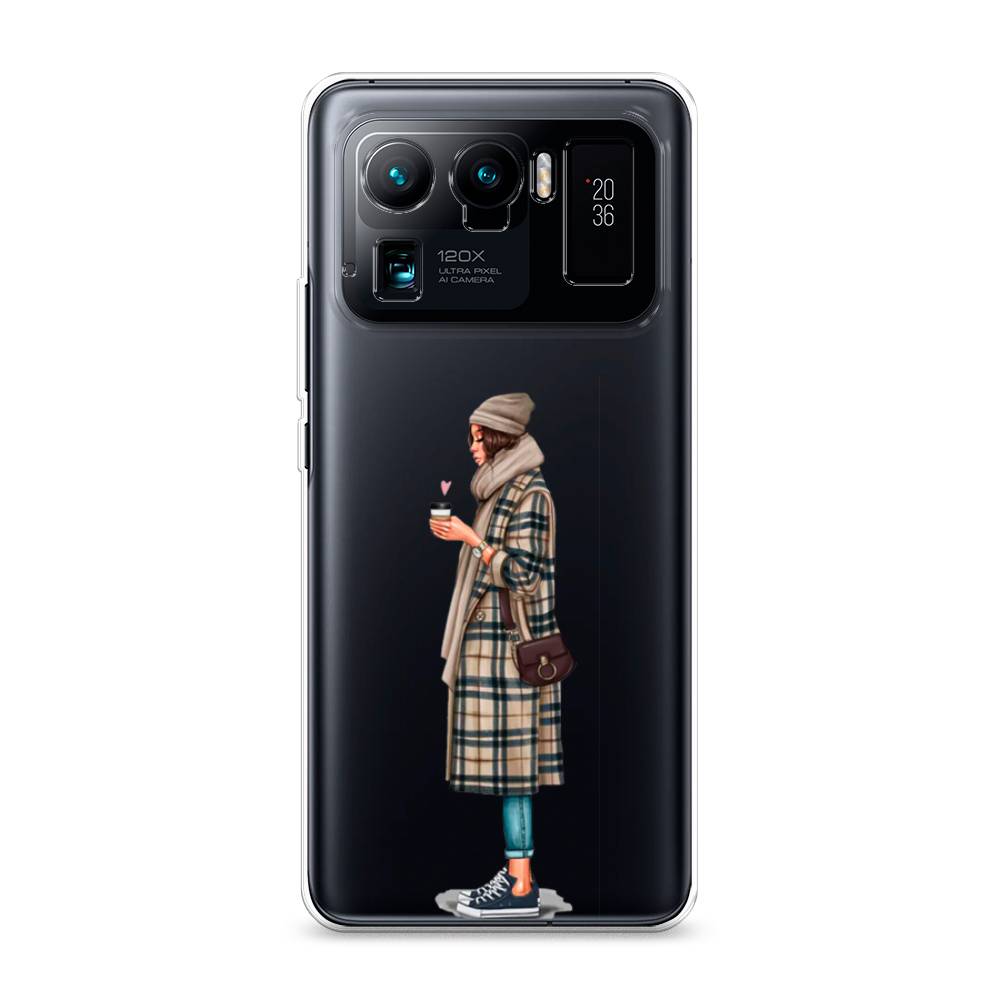 

Чехол на Xiaomi Mi 11 Ultra "Утренний кофе", Коричневый;бежевый, 310450-6