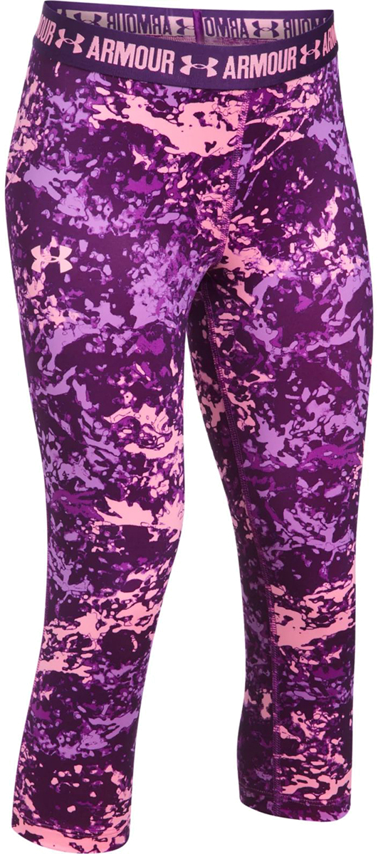 

Капри Under Armour Printed Capri 1271020-961 Фиолетовый YLG, Printed Capri