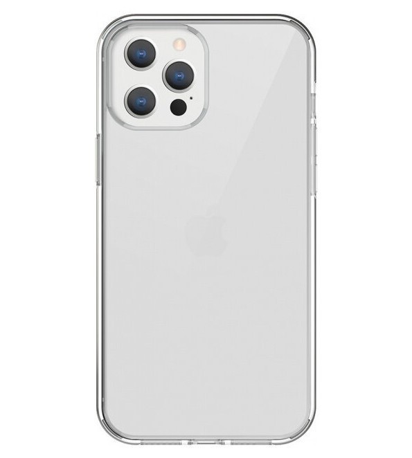 фото Чехол uniq clarion anti-microbial iphone 12 pro max, прозрачный