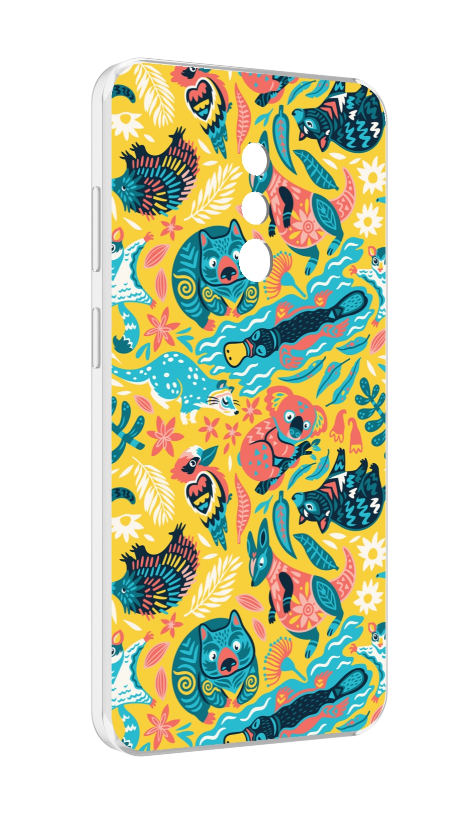 

Чехол MyPads seamless-pattern для Blackview BV5200, Прозрачный, Tocco
