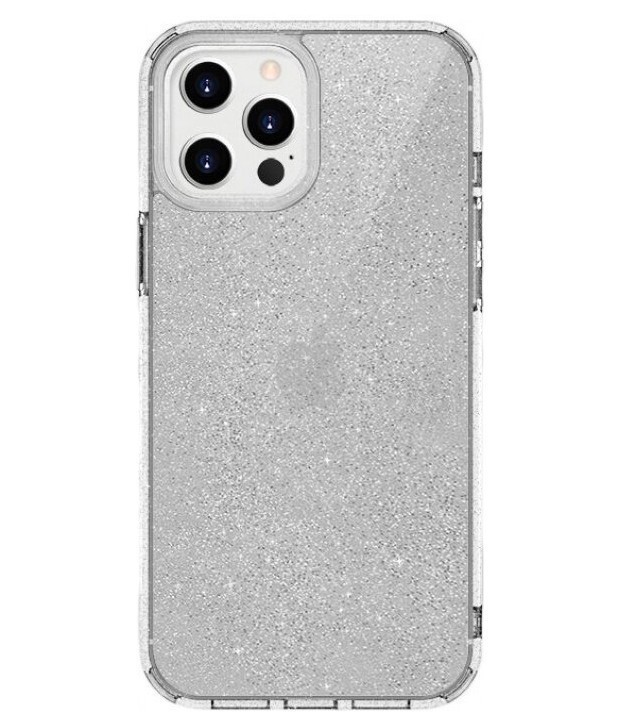 фото Чехол uniq lifepro tinsel anti-microbial iphone 12 pro max прозрачный