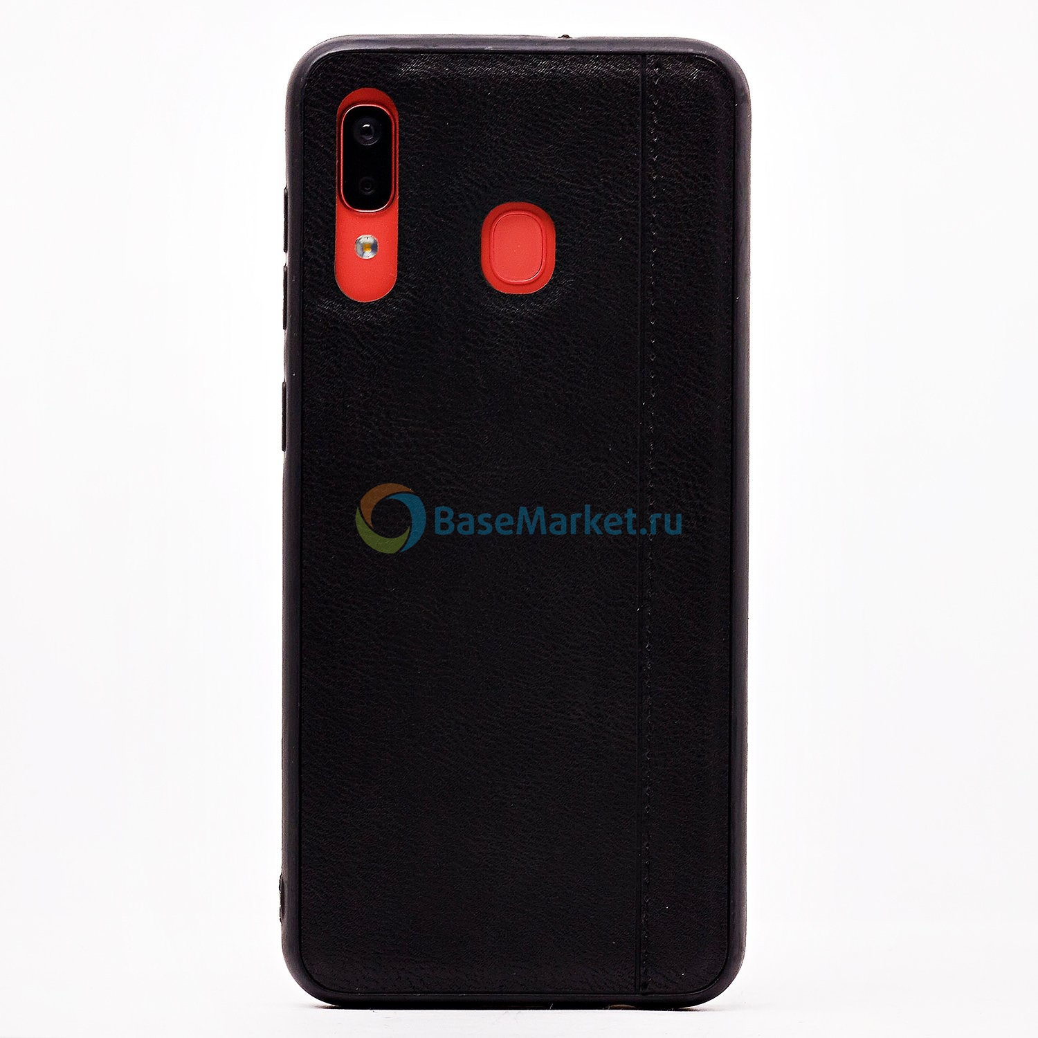 

Чехол накладка SC166 BaseMarket для Samsung A205F Galaxy A20 (черный)