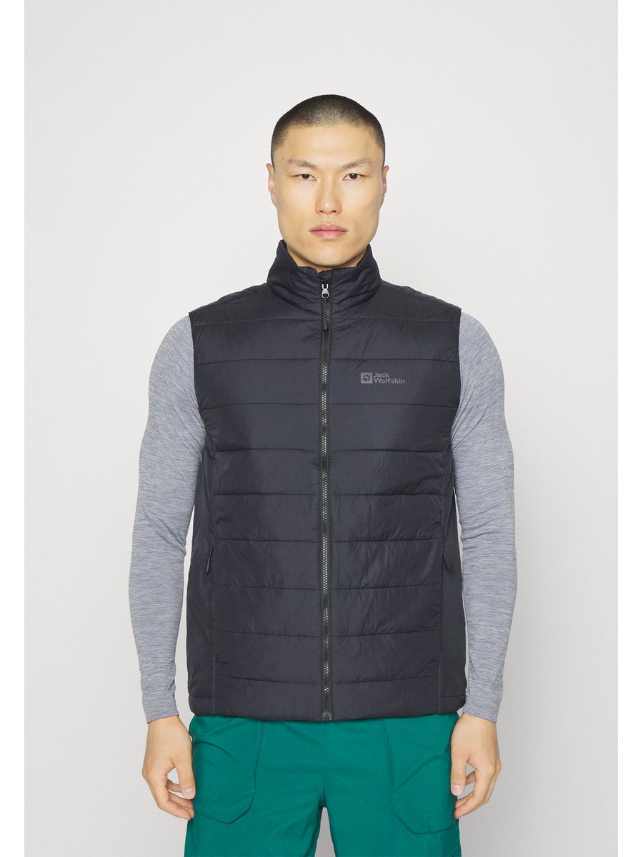 

Утепленный жилет мужской Jack Wolfskin JA442F0G7 черный 3XL, JA442F0G7