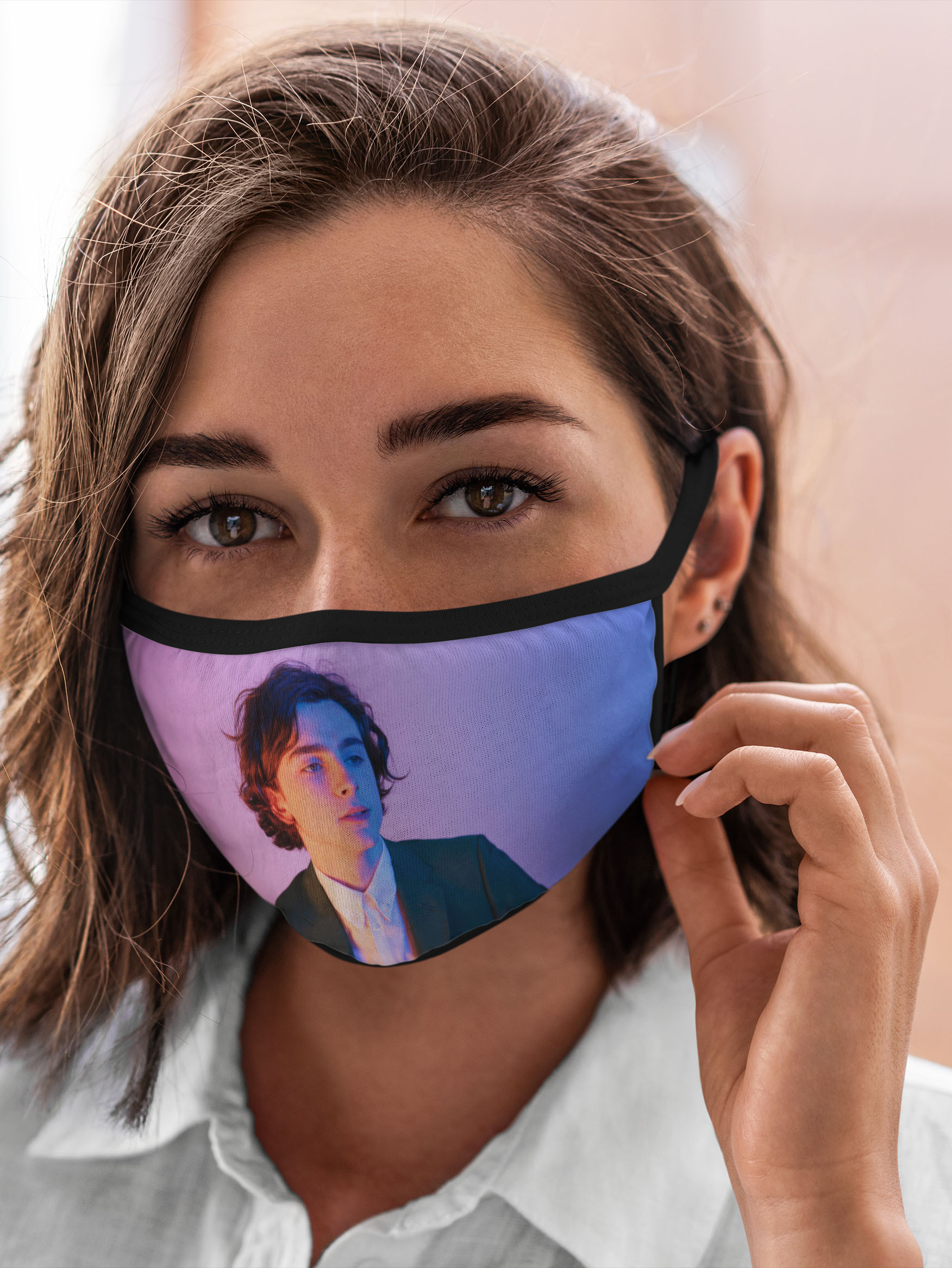 

Многоразовая маска унисекс Burnettie Звезды Кино Timothee Chalamet Розовый Градиент, Разноцветный, Звезды Кино Timothee Chalamet Розовый Градиент