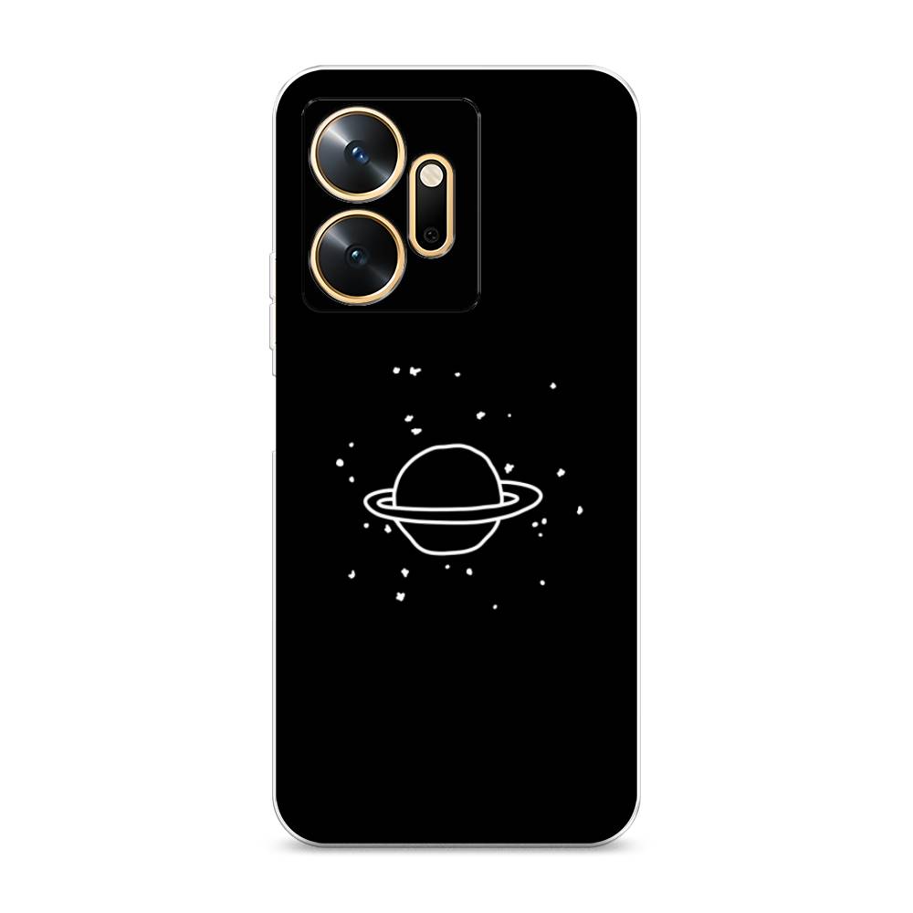 

Чехол Awog на Infinix Zero 20 / Инфиникс Зеро 20 "Дудл Юпитера", Белый;черный