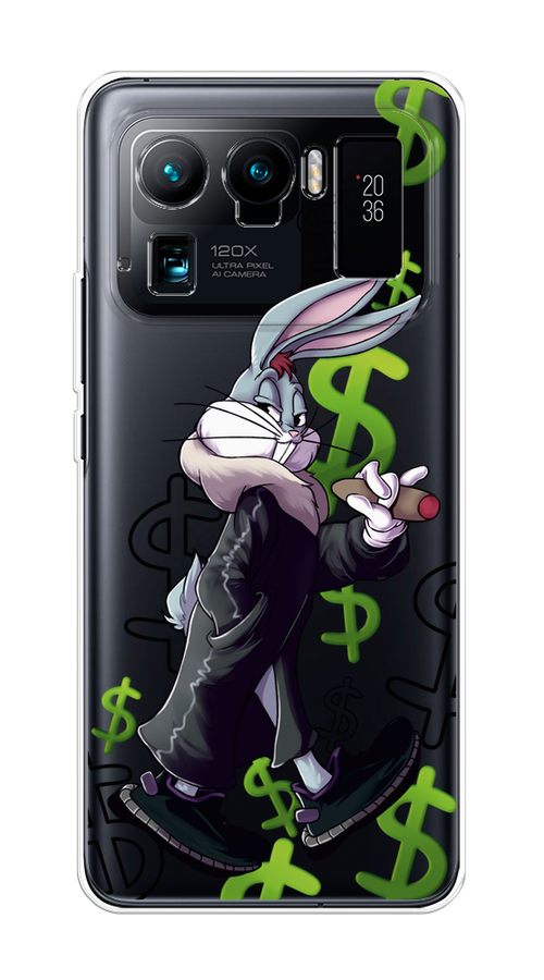 

Чехол на Xiaomi Mi 11 Ultra "Rich Bugs Bunny", Зеленый;черный;голубой, 310450-6