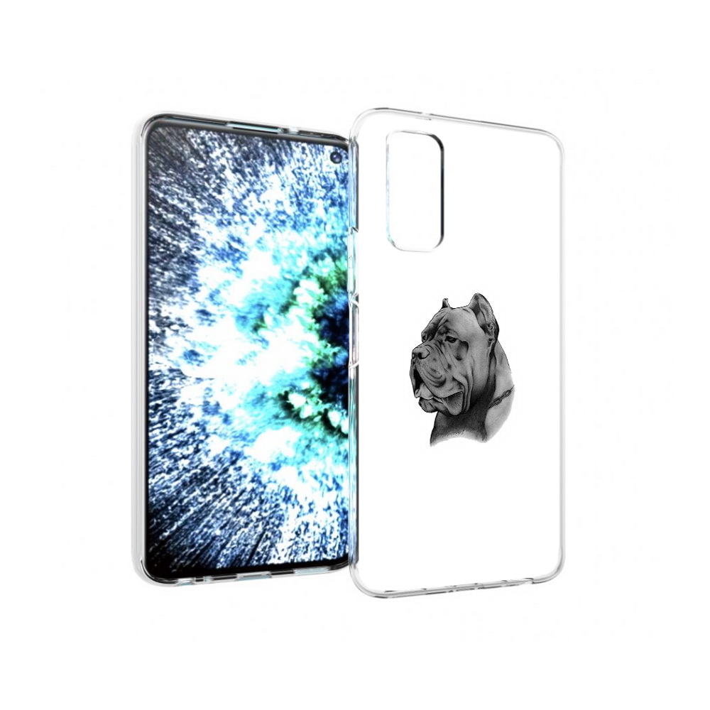 

Чехол MyPads Tocco для Vivo IQOO Neo 3 грозный бульдог (PT157205.400.300), Прозрачный, Tocco