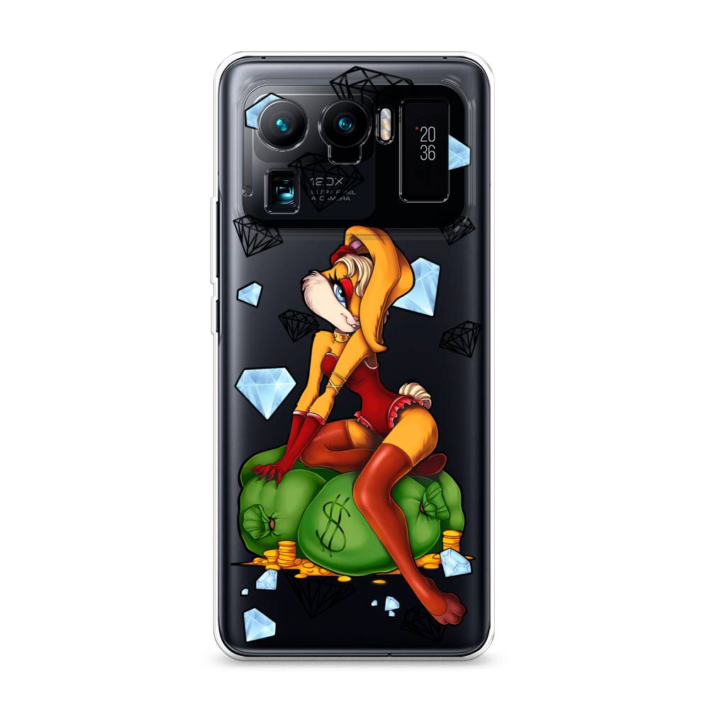 

Чехол на Xiaomi Mi 11 Ultra "Лола Банни с бриллиантами", Красный;оранжевый;зеленый, 310450-6