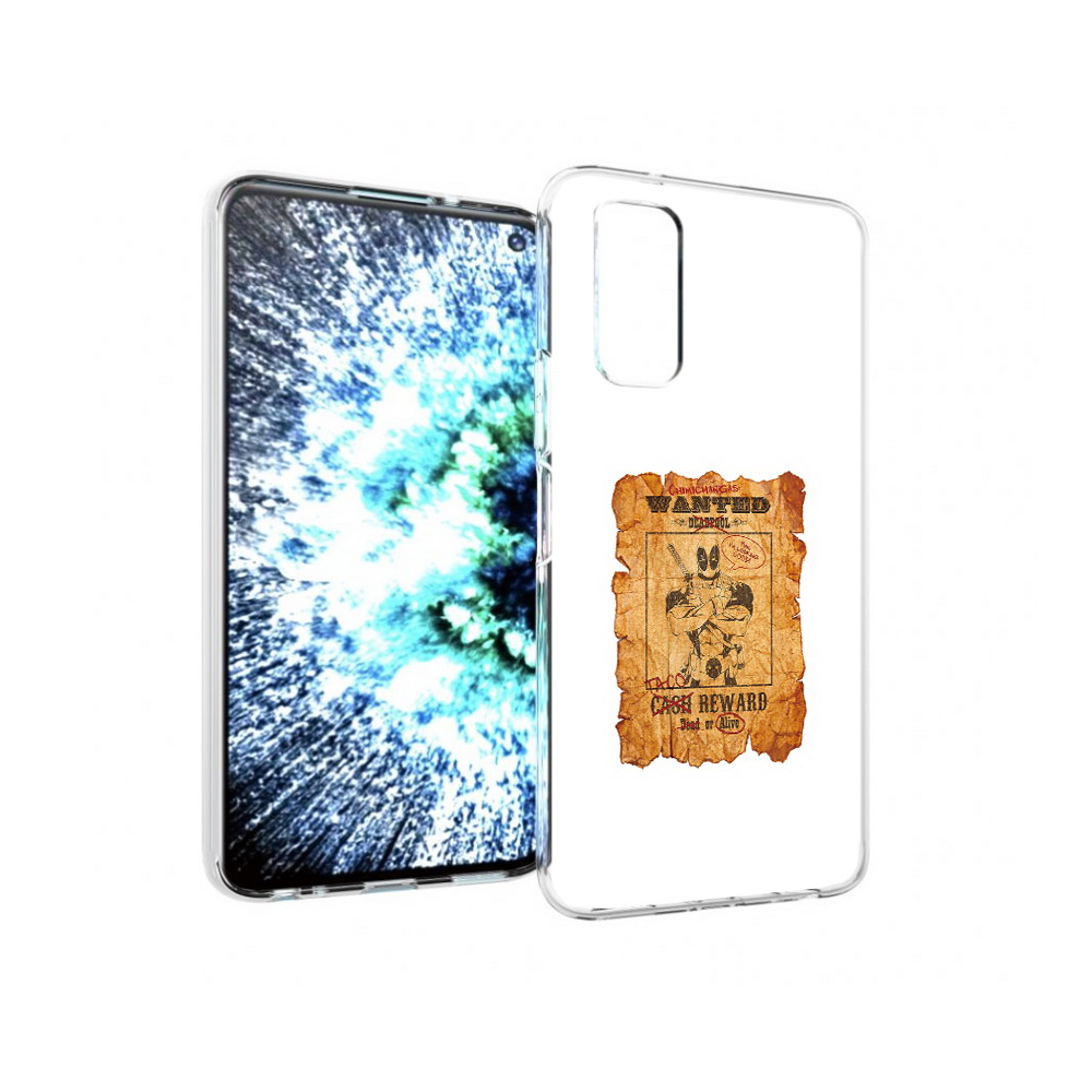 

Чехол MyPads Tocco для Vivo IQOO Neo 3 дедпул (PT157205.400.317), Прозрачный, Tocco