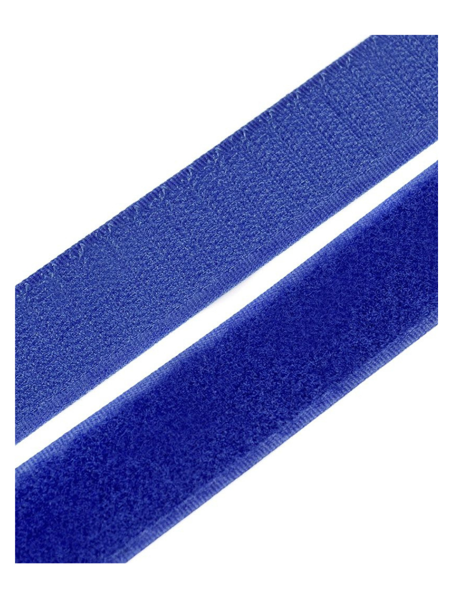 Лента контактная (липучка) БытСервис пара петля и крючок, 25 мм*5 м, синяя R240