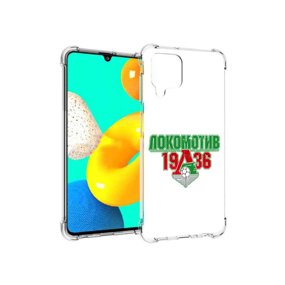 

Чехол MyPads Tocco для Samsung Galaxy M22 ФК локомотив 1936 (PT226931.524.182), Прозрачный, Tocco