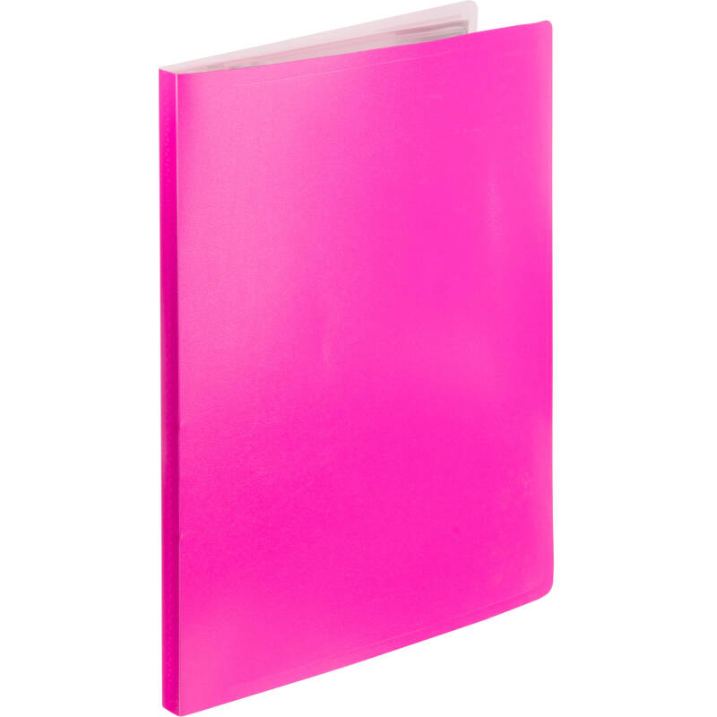 фото Папка файловая на 40 файлов attache neon а4 плотность 500мкм розовый