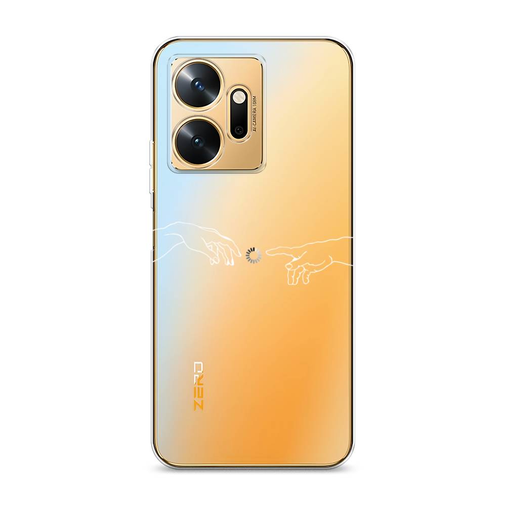 

Чехол Awog на Infinix Zero 20 / Инфиникс Зеро 20 "Загрузка творения", Белый;серый;прозрачный