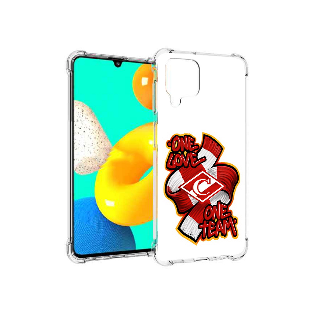 

Чехол MyPads Tocco для Samsung Galaxy M22 ФК спарак 1 любовь (PT226931.524.184), Прозрачный, Tocco