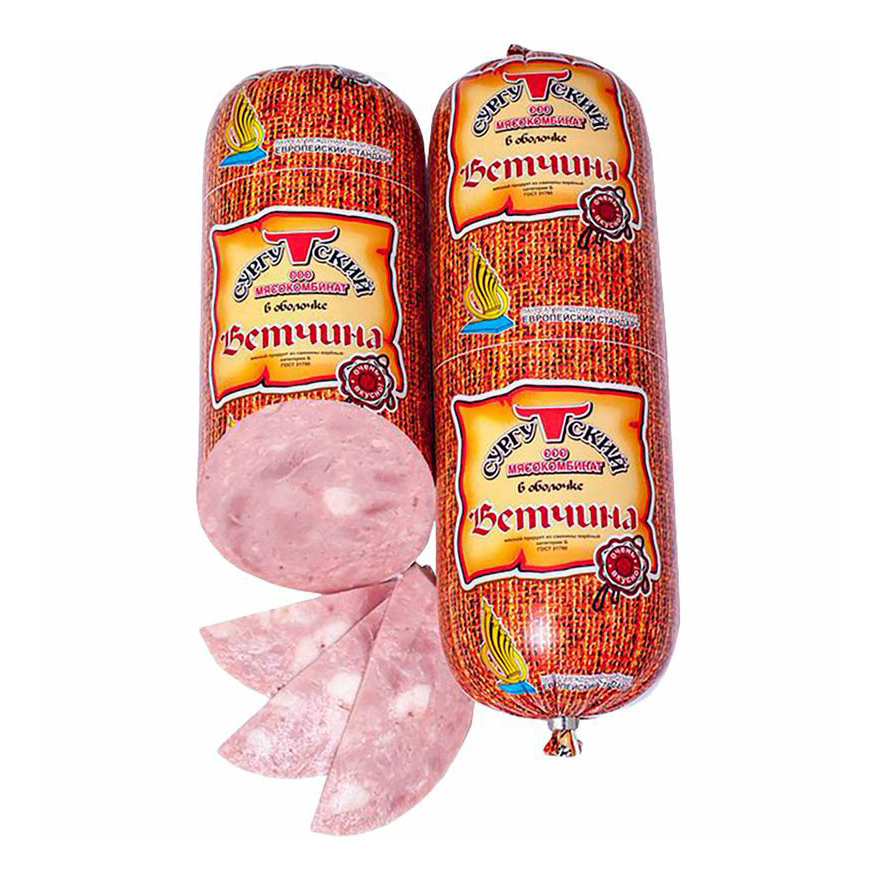 

Ветчина вареная Сургутский мясокомбинат