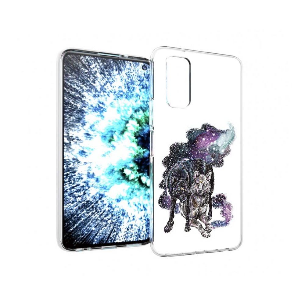 

Чехол MyPads Tocco для Vivo IQOO Neo 3 звездные волки (PT157205.400.352), Прозрачный, Tocco