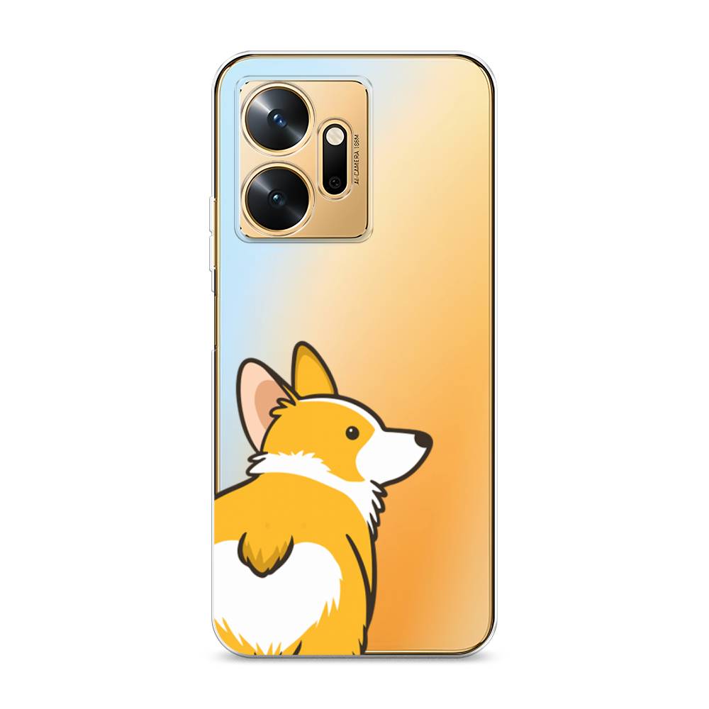 

Чехол Awog на Infinix Zero 20 / Инфиникс Зеро 20 "Корги следуй за мной", Желтый;бежевый;белый