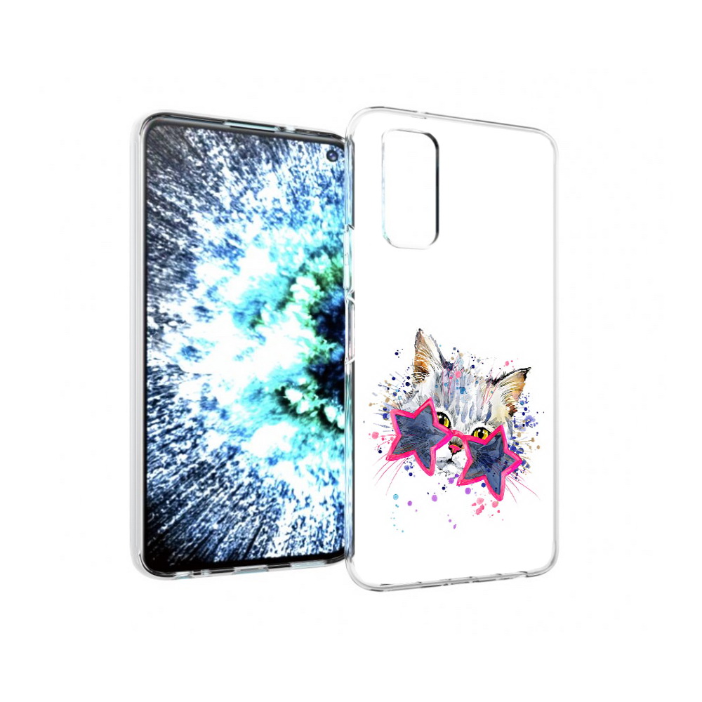 

Чехол MyPads Tocco для Vivo IQOO Neo 3 звездные очки (PT157205.400.353), Прозрачный, Tocco