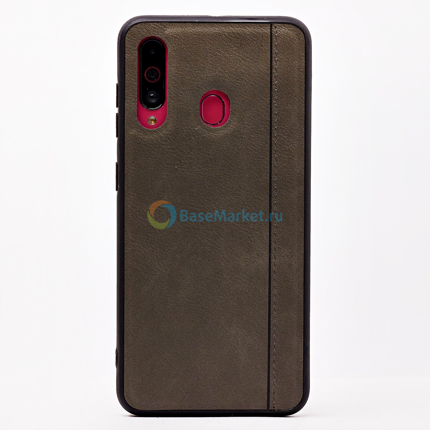 

Чехол накладка SC166 BaseMarket для Samsung A606F Galaxy A60 (серый)