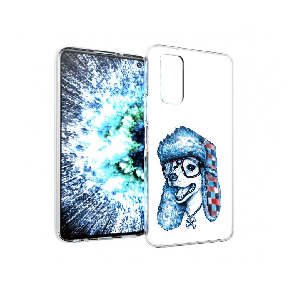 

Чехол MyPads Tocco для Vivo IQOO Neo 3 зимний пес (PT157205.400.362), Прозрачный, Tocco