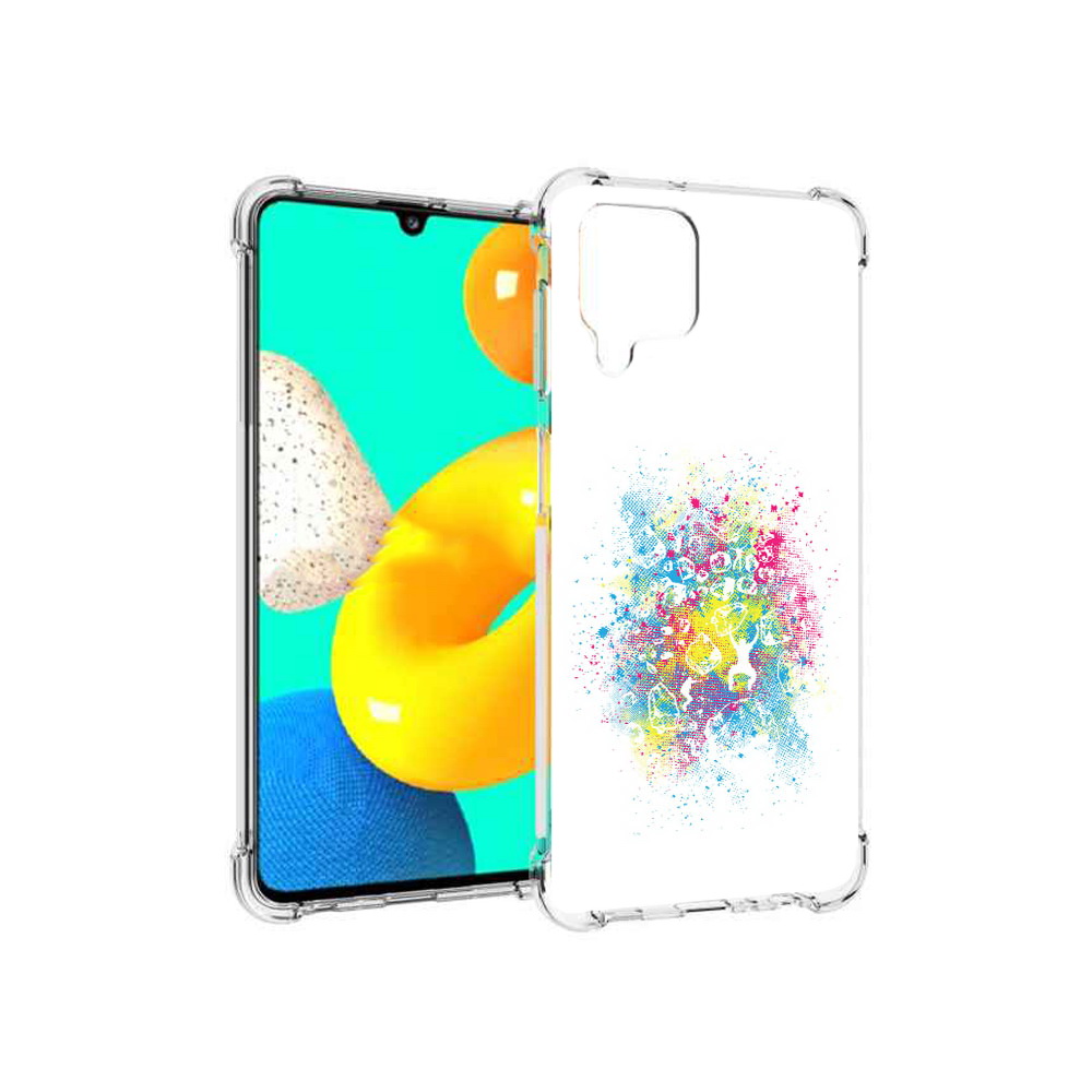 

Чехол MyPads Tocco для Samsung Galaxy M22 акварель абстракция (PT226931.524.214), Прозрачный, Tocco