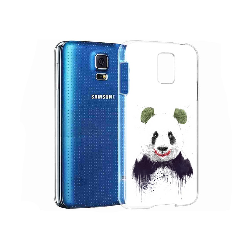 

Чехол MyPads Tocco для Samsung Galaxy S5 панда джокер (PT12196.512.533), Прозрачный, Tocco