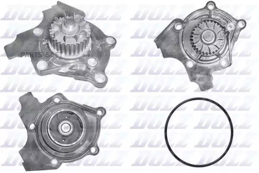 

Помпа, водяной насос vag a4(b8)/vw jetta iv/new beetle ii/amarok 2.0tsi dolz a243