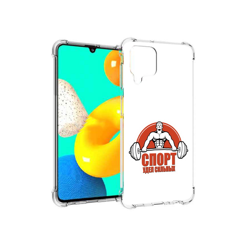 

Чехол MyPads Tocco для Samsung Galaxy M22 бодибилдинг спорт (PT226931.524.236), Прозрачный, Tocco