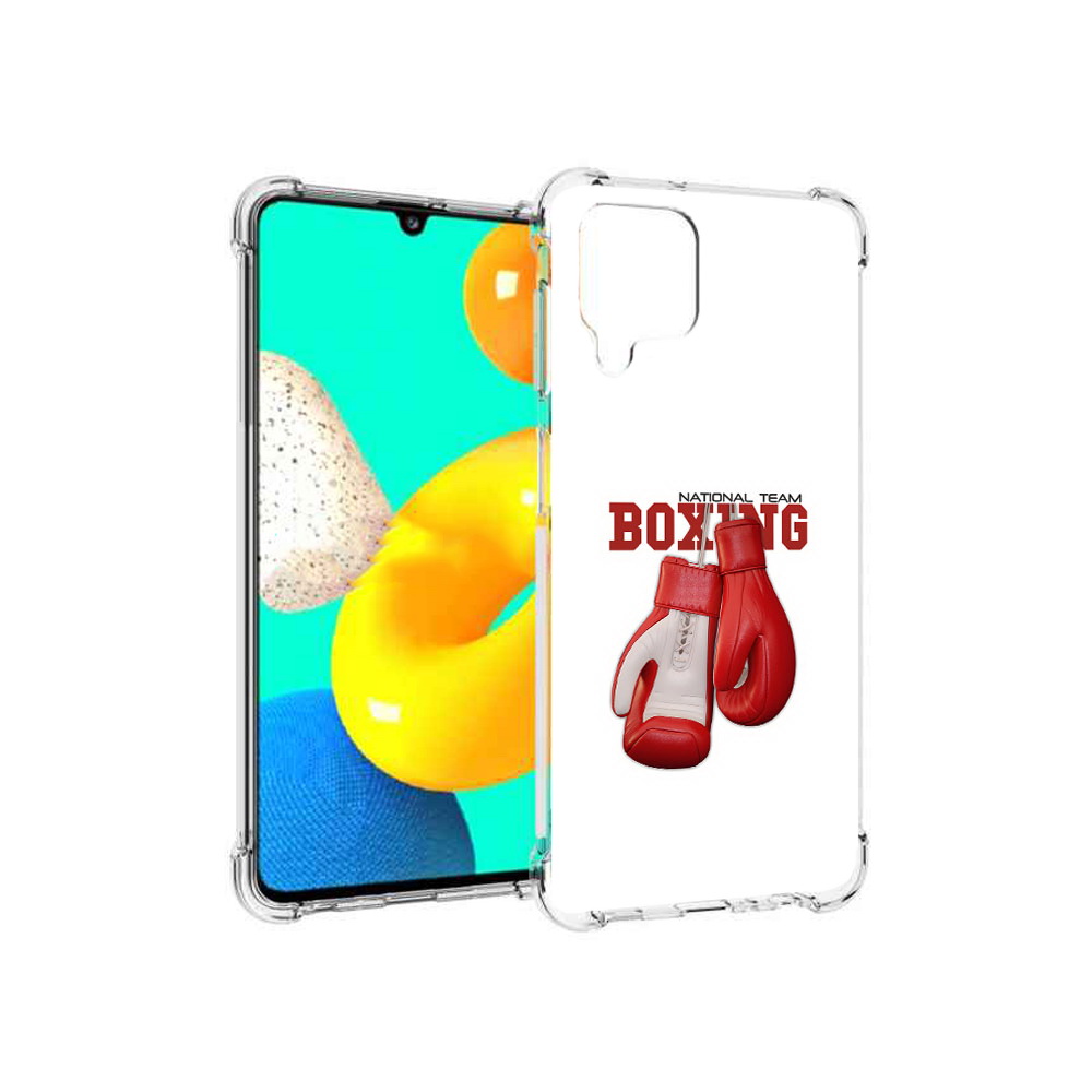 

Чехол MyPads Tocco для Samsung Galaxy M22 боксерские перчатки (PT226931.524.244), Прозрачный, Tocco