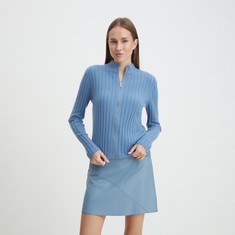 

Кардиган женский Maison David 901065M голубой 2XL, 901065M