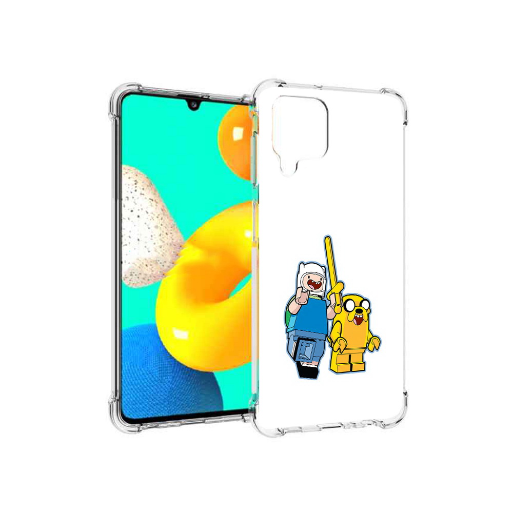 

Чехол MyPads Tocco для Samsung Galaxy M22 время приключений лего (PT226931.524.274), Прозрачный, Tocco