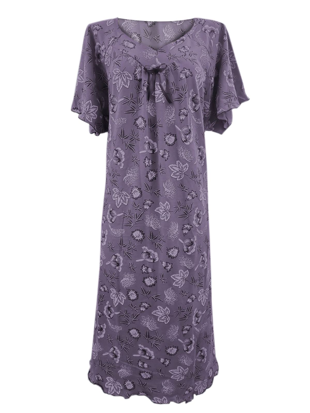 

Ночная сорочка женская Samo 6060-01 фиолетовая 62 RU, 6060-01