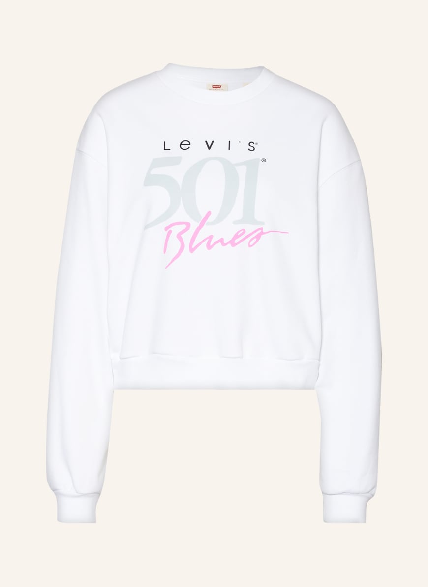 

Свитшот женский Levi's 1001317260 белый S (доставка из-за рубежа), 1001317260