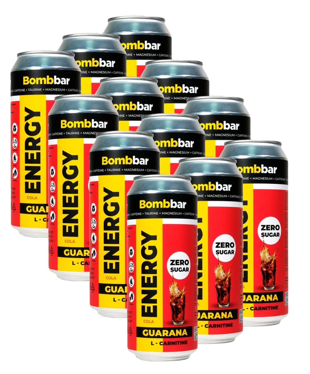

Энергетический напиток BOMBBAR Energy L-Carnitine, кола (12 штук по 500 мл), Energy L-Carnitine