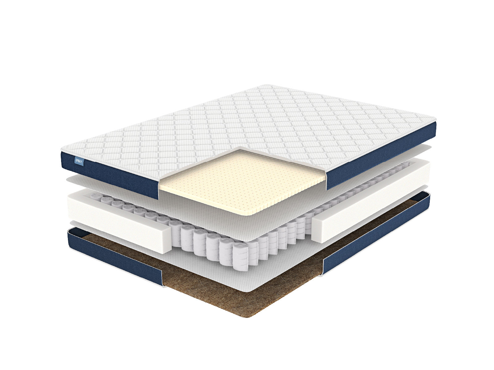 

Матрас Dimax Практик Софт Хард 500 160x215, Практик Софт Хард 500