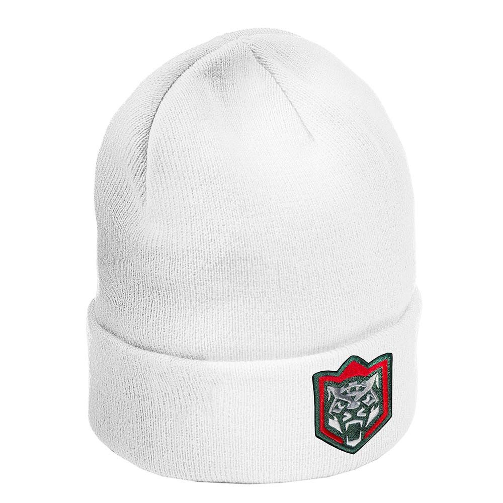 

Шапка бини унисекс Atributika&Club Ак Барс 1198 белая, р, Белый, Ак Барс 1198