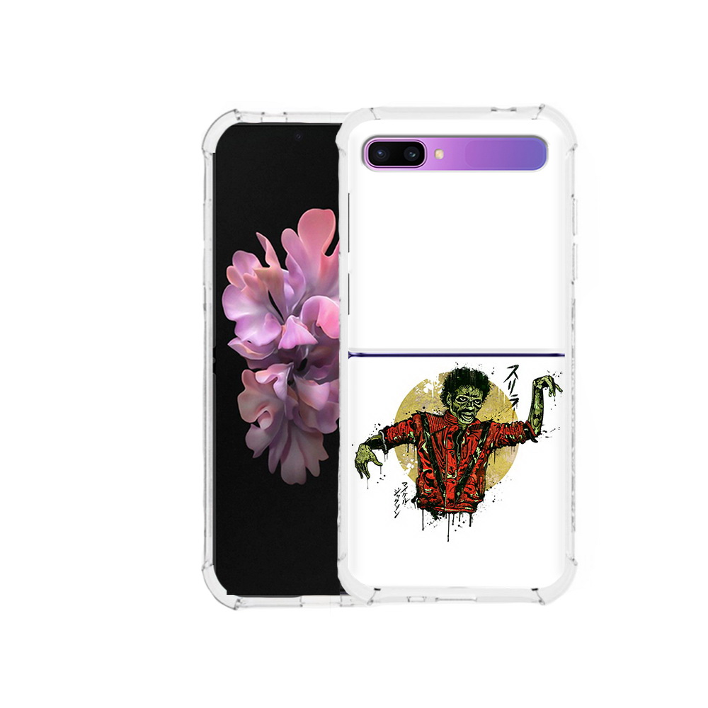 

Чехол MyPads Tocco для Samsung Galaxy Z Flip Зомби (PT226935.587.89), Прозрачный, Tocco