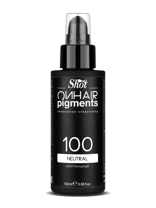 Пигмент прямого действия SHOT ON HAIR PIGMENTS 100 нейтральный 100 мл