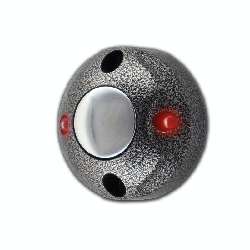 Кнопка выхода Олевс PUSHка (серебряный антик) накладная с индикацией металлическая уличная тритон краник металлический а003 на 3 выхода к й