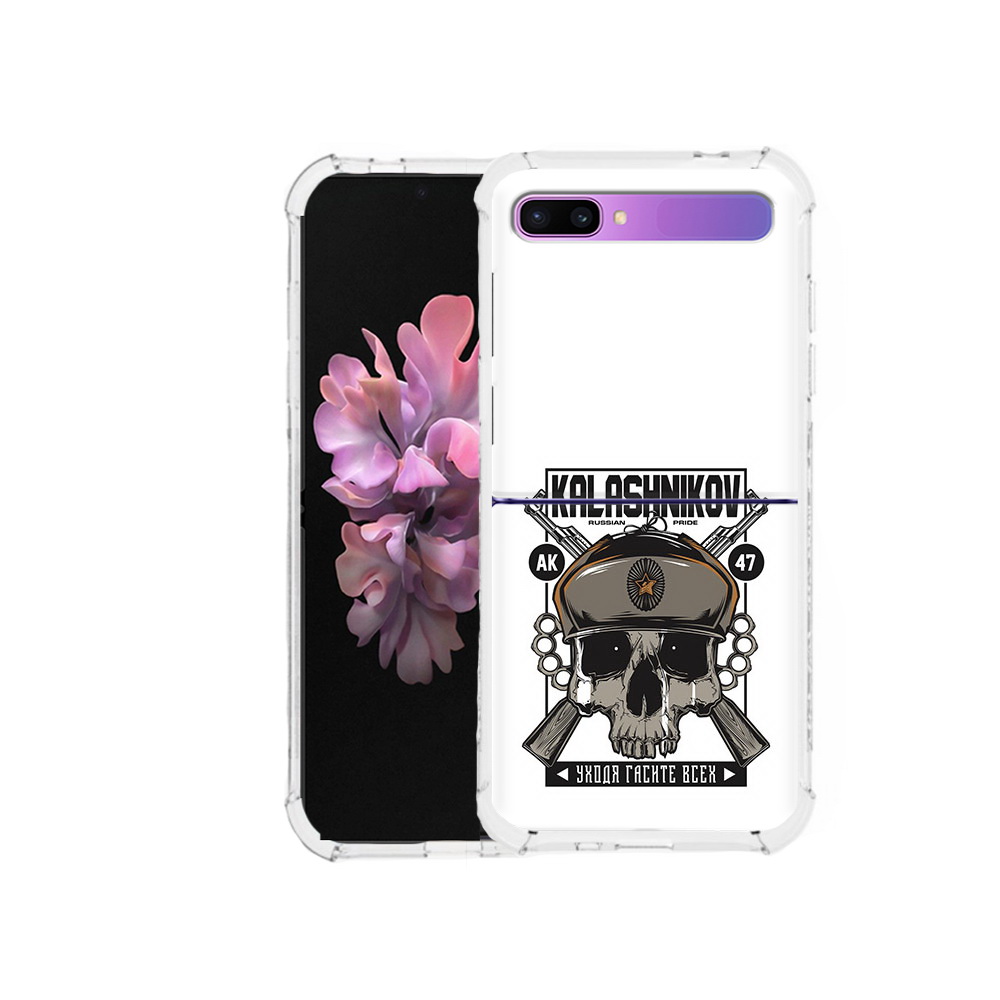 

Чехол MyPads Tocco для Samsung Galaxy Z Flip Калашников (PT226935.587.94), Прозрачный, Tocco
