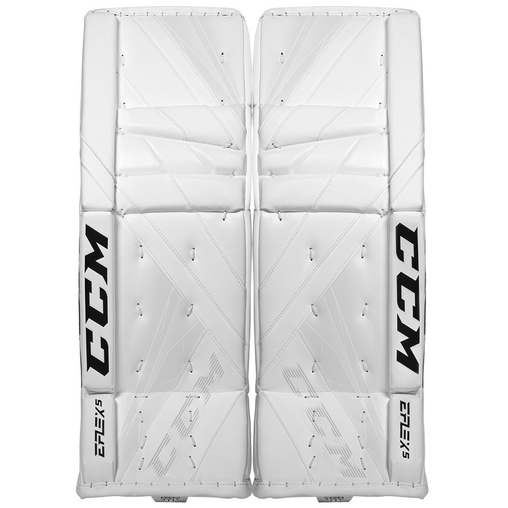 фото Ссм щитки вратаря gp eflex 5 goalie pads sr wh/wh/wh/wh, 35+2 ccm