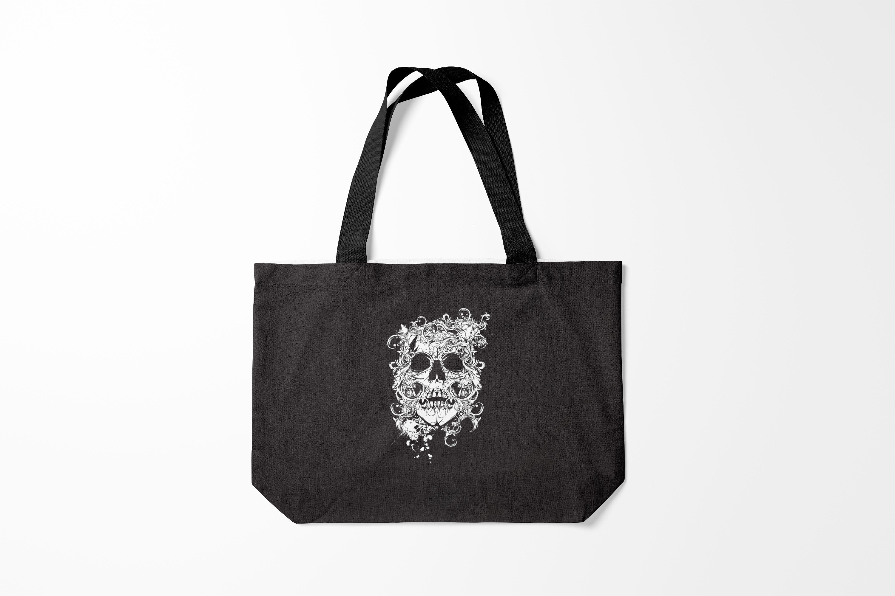 

Сумка шoппер унисекс Burnettie Черепа Skull 1, черный, Черепа Skull 1