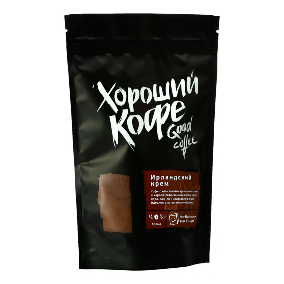 

Кофе Good coffee Ирландский крем молотый 150 г