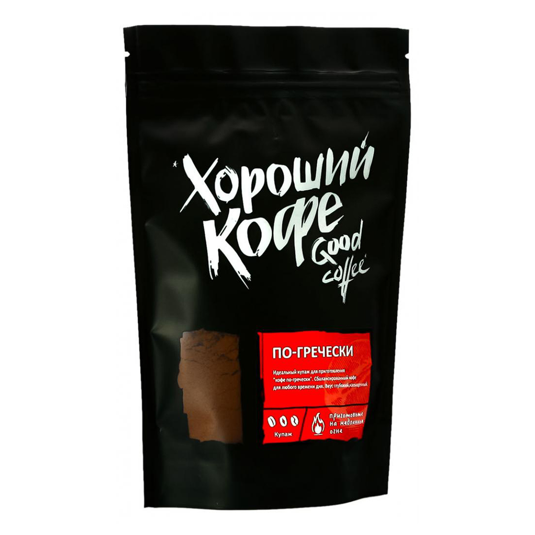 

Кофе Good coffee По-Гречески молотый 150 г