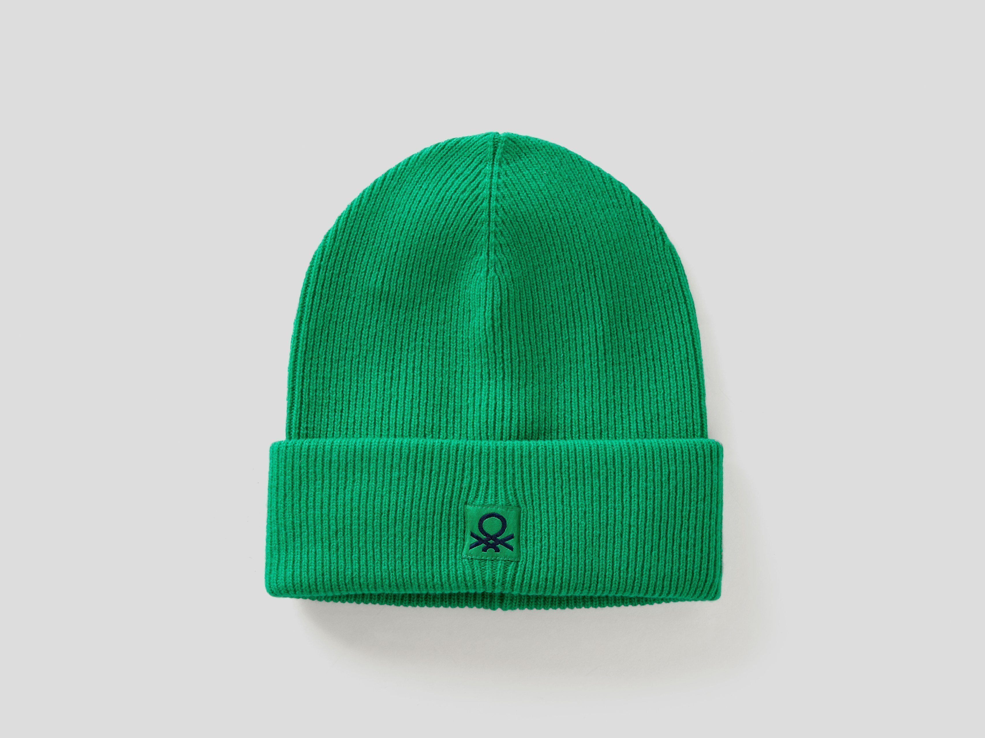 

Шапка для мальчиков Benetton цв. зеленый р.116, 21A_1244C0324