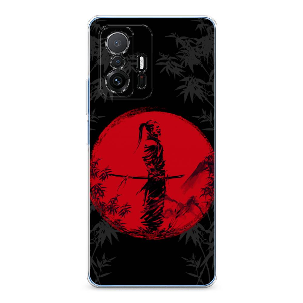 

Чехол на Xiaomi Mi 11T"Самурай на красном фоне", Черный;красный;серый, 311250-4