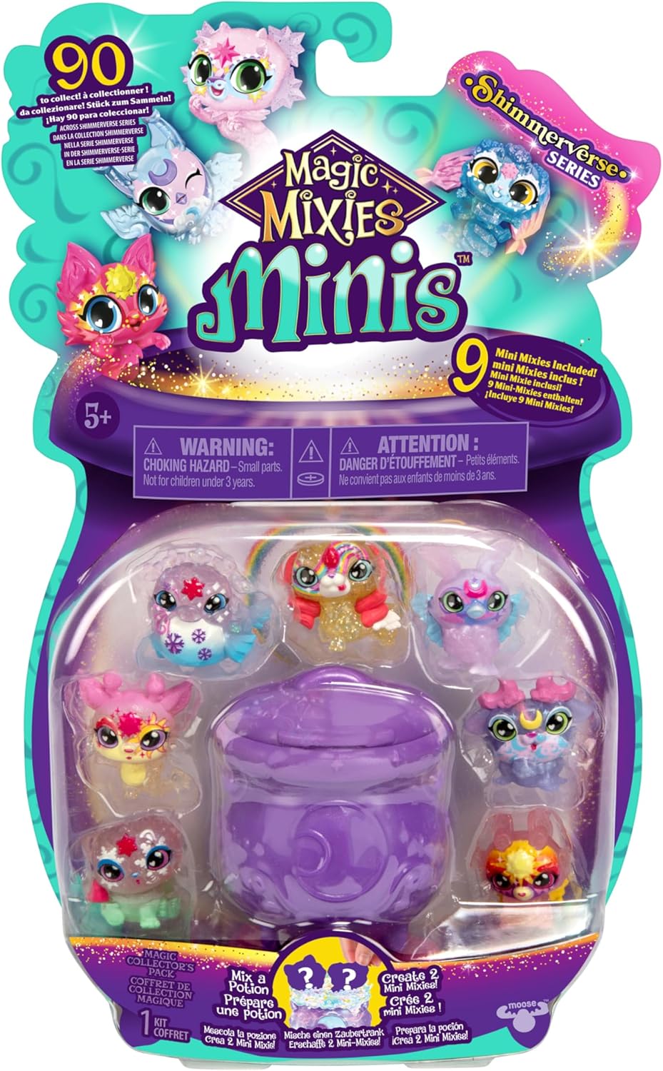 

Волшебный мини-котелок с фигурками Magic Mixies Minis 9 шт 14951/30513, 9 Mini Mixies