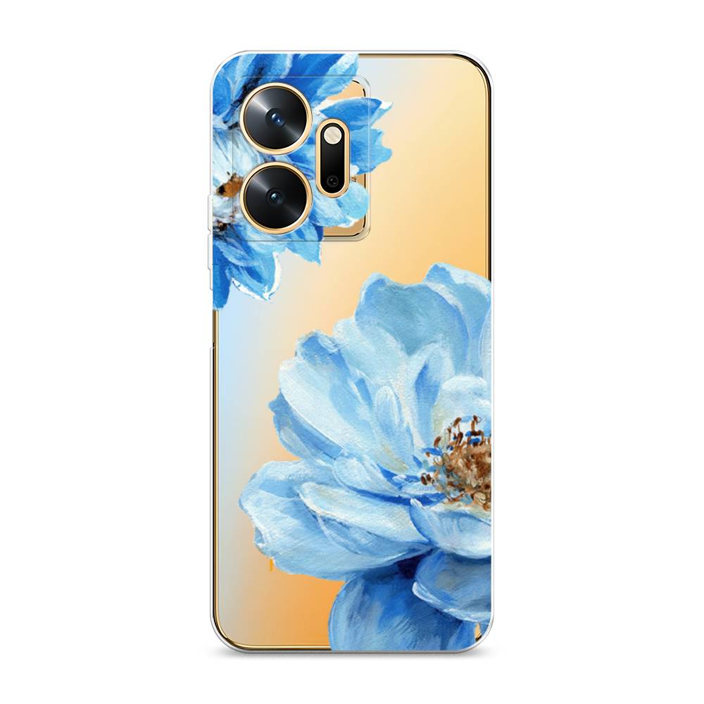 

Чехол Awog на Infinix Zero 20 / Инфиникс Зеро 20 "Голубые клематисы", Голубой